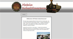 Desktop Screenshot of motala-industrimuseum.com